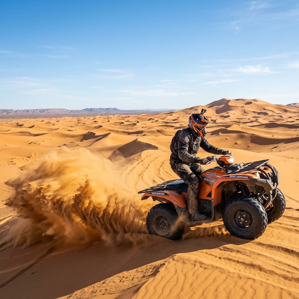 Quad Biking in the Desert - Image 1